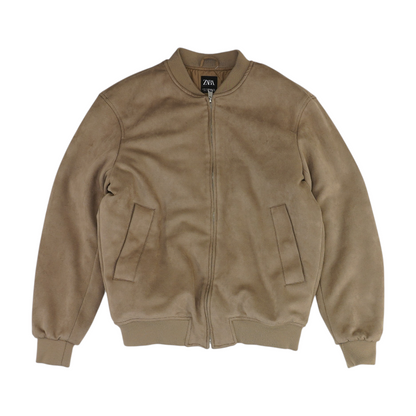 Brown Solid Jacket