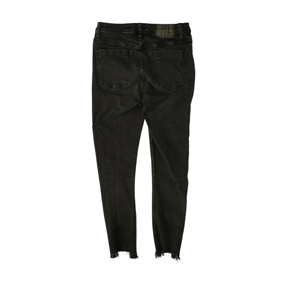 Black Tapered Jeans