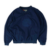 Navy Boise State Broncos Solid Sweatshirt Pullover