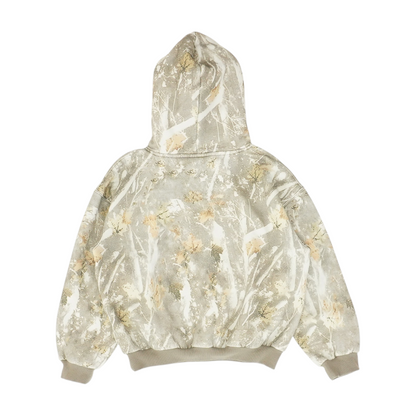 Tan Camo Hoodie Pullover