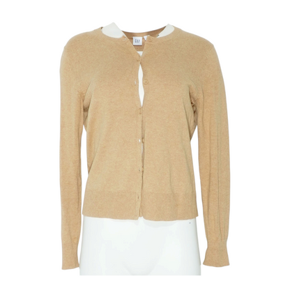 Tan Cardigan Sweater