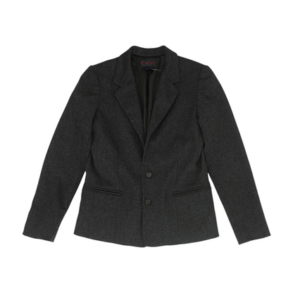 Charcoal Solid Blazer