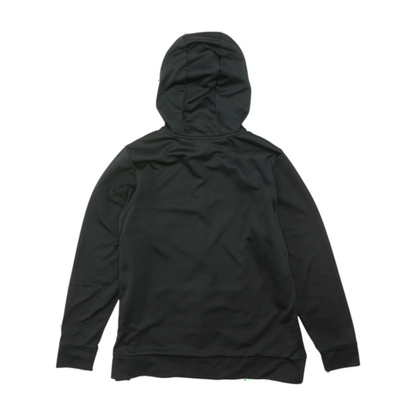 Black Solid Active Jacket