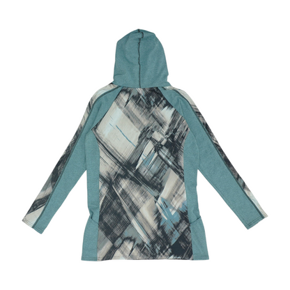 Blue Print Hoodie Pullover