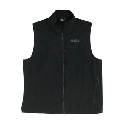 Black Solid Vest