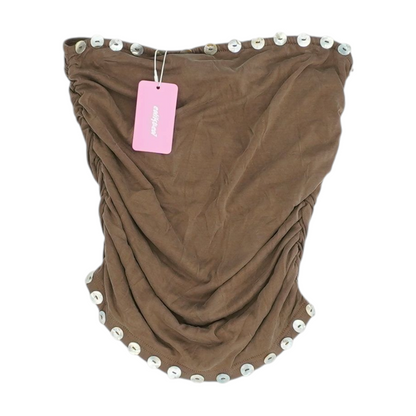 Brown Blouse
