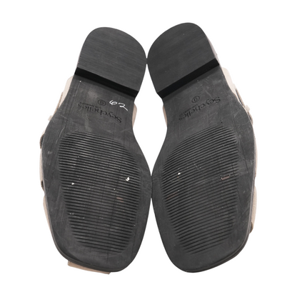 Gray Flat Sandals