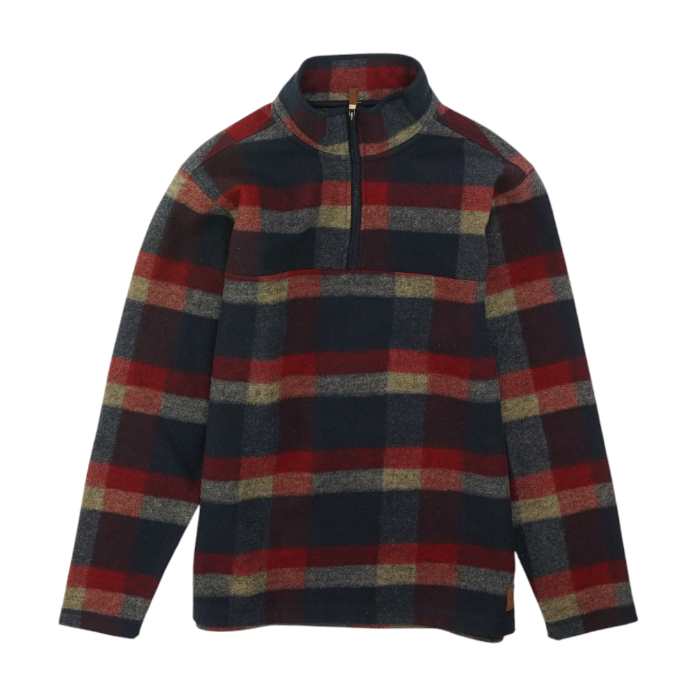 Multi Striped 1/4 Zip Pullover