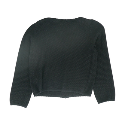 Black Cardigan Sweater