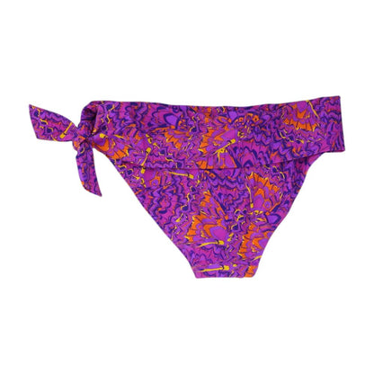 Purple Graphic Swim Bottom