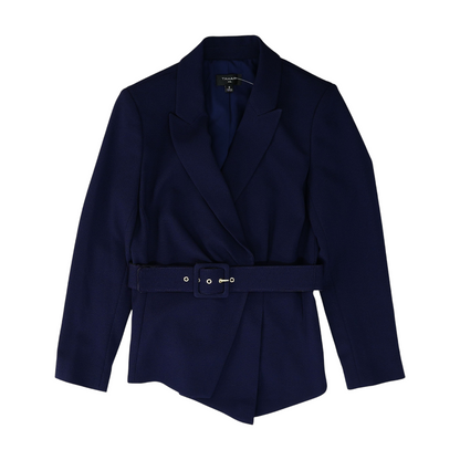 Navy Solid Blazer