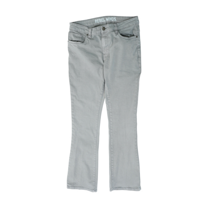 Gray Bootcut Jeans