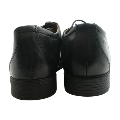 Black Lace-Up Dress Shoes