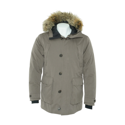 Brown Solid Jacket