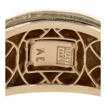 14K Yellow Gold Fashion Ring