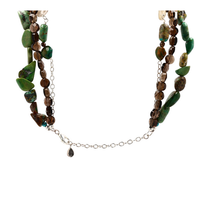 Sterling Silver Beaded Necklace