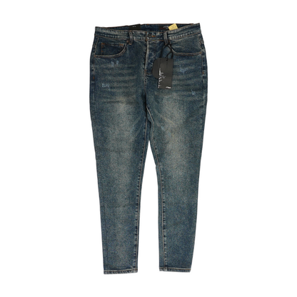 Navy Straight Jeans