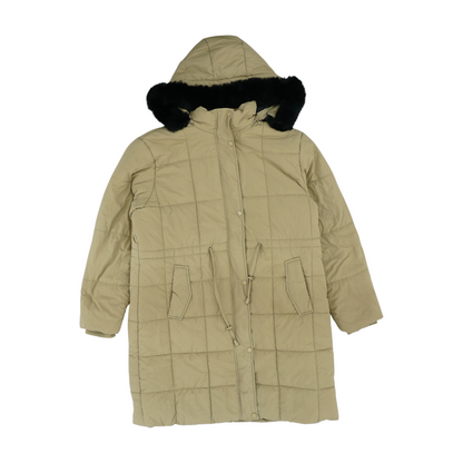 Beige Solid Coat