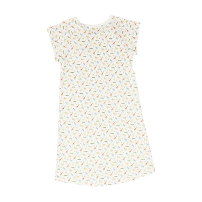 White Graphic Dress