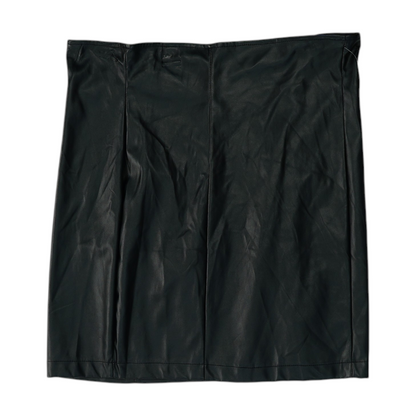 Black Plus Mini Skirt