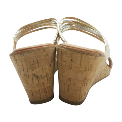Silver Heeled Sandals