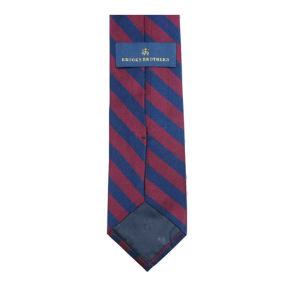 Navy Striped Neck Tie