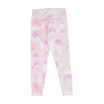 Peach Tie-Dye Active Leggings
