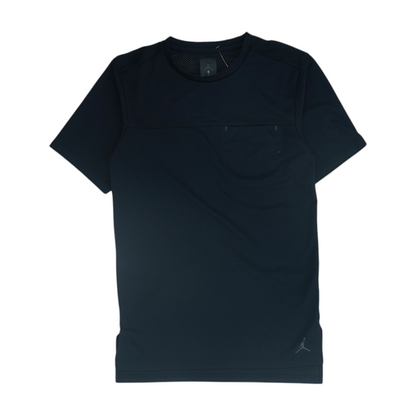 Black Solid Active T-Shirt