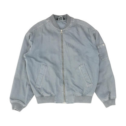 Gray Solid Jacket