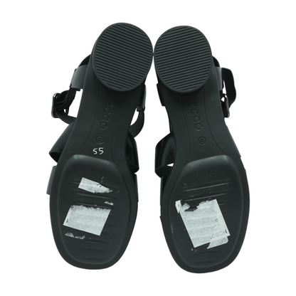 Black Flat Sandals