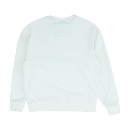 Ivory Solid Sweatshirt Pullover