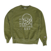 Green Graphic Sweatshirt Pullover