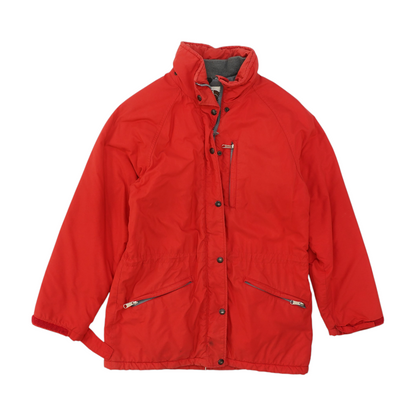 Vintage Red Solid Jacket