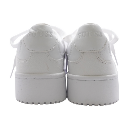 White Low-Top Athletic Shoes