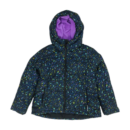 Black Print Coat