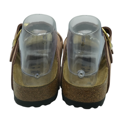 Birkenstock Mauve Flat Sandals – Image 3