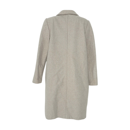 Beige Solid Coat