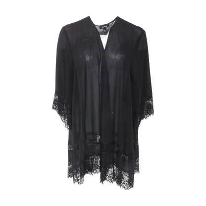 Black Plus Cardigan
