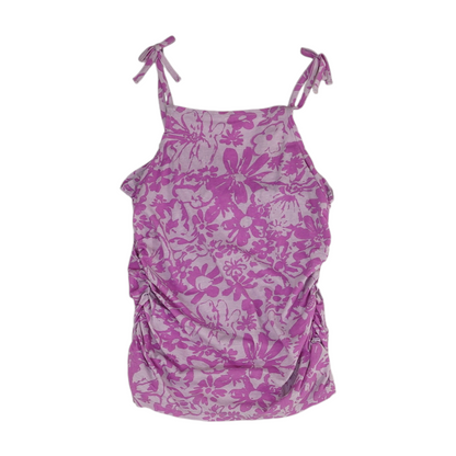 Purple Floral Dress