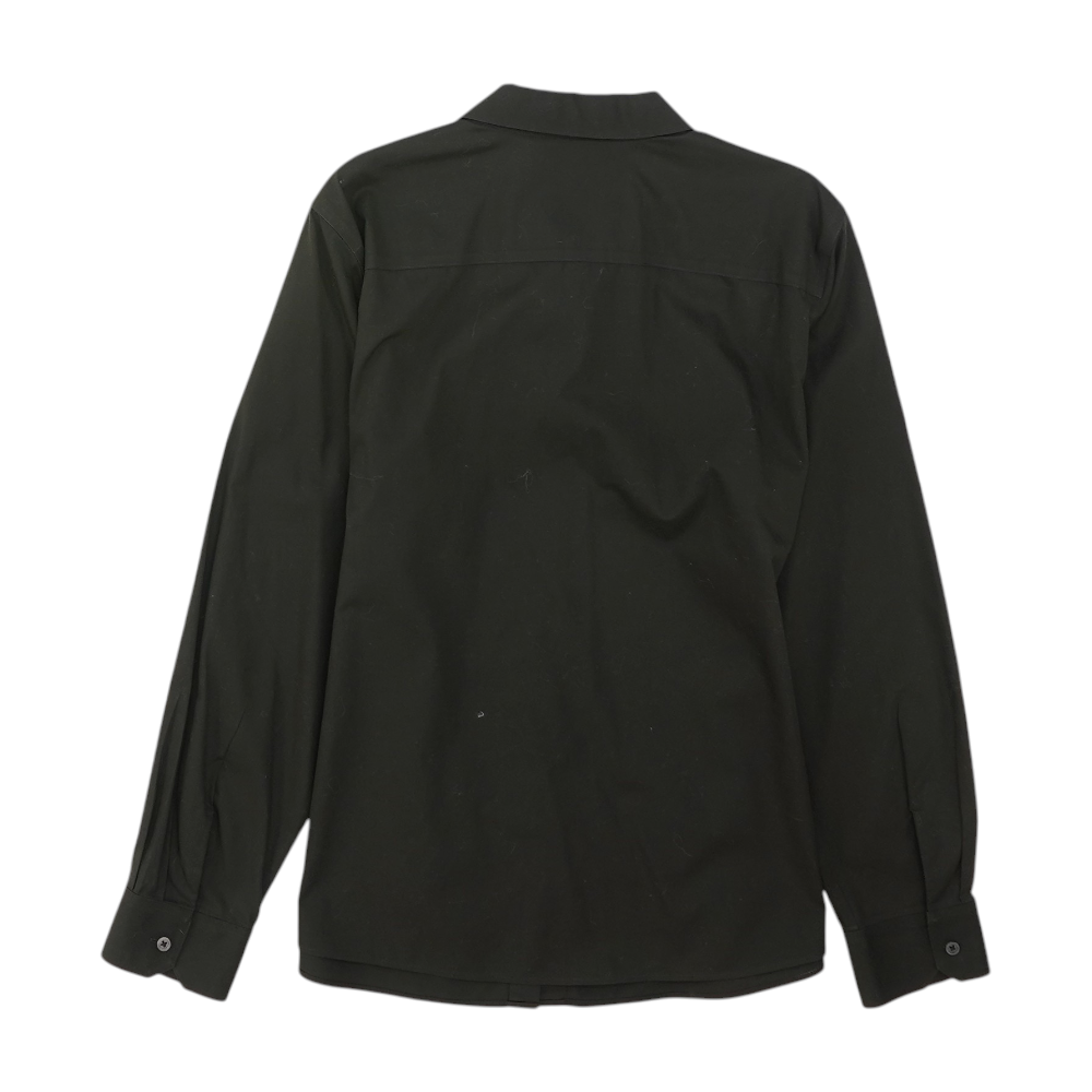 Black Plus Size Button Down