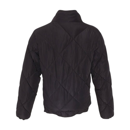 Black Maternity Puffer Jacket