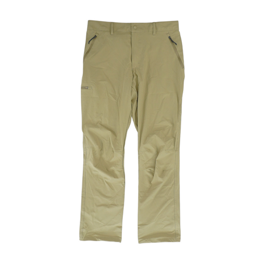 Khaki Straight Pants