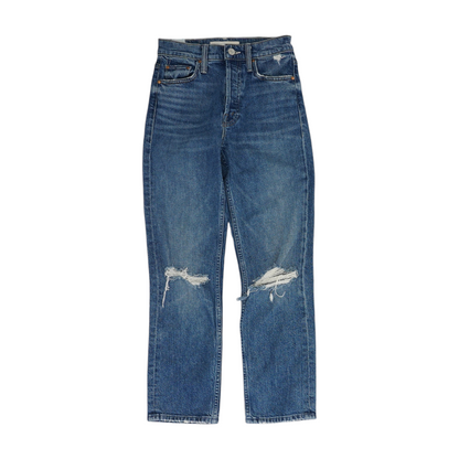 Navy Bootcut Jeans