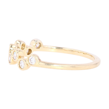 1/5 ctw 14K Yellow Gold Diamond Fashion Ring