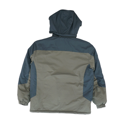 Olive Color Block Jacket