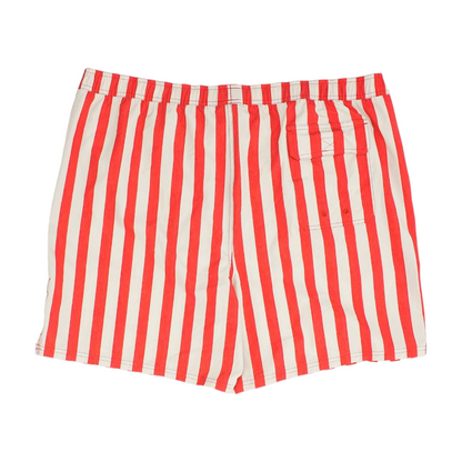 Red Striped Swim Bottom