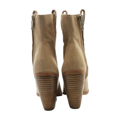 Beige Winter Boots