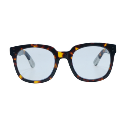 Tortoise 2.00 Jockamo Square Prescription Eyewear