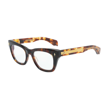 Tortoise Dealan Square Prescription Eyewear