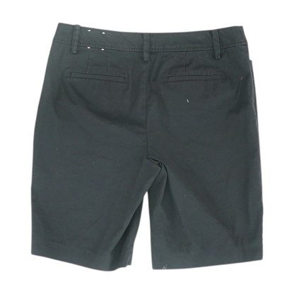 Talbots Black Solid Chino Shorts – Image 2